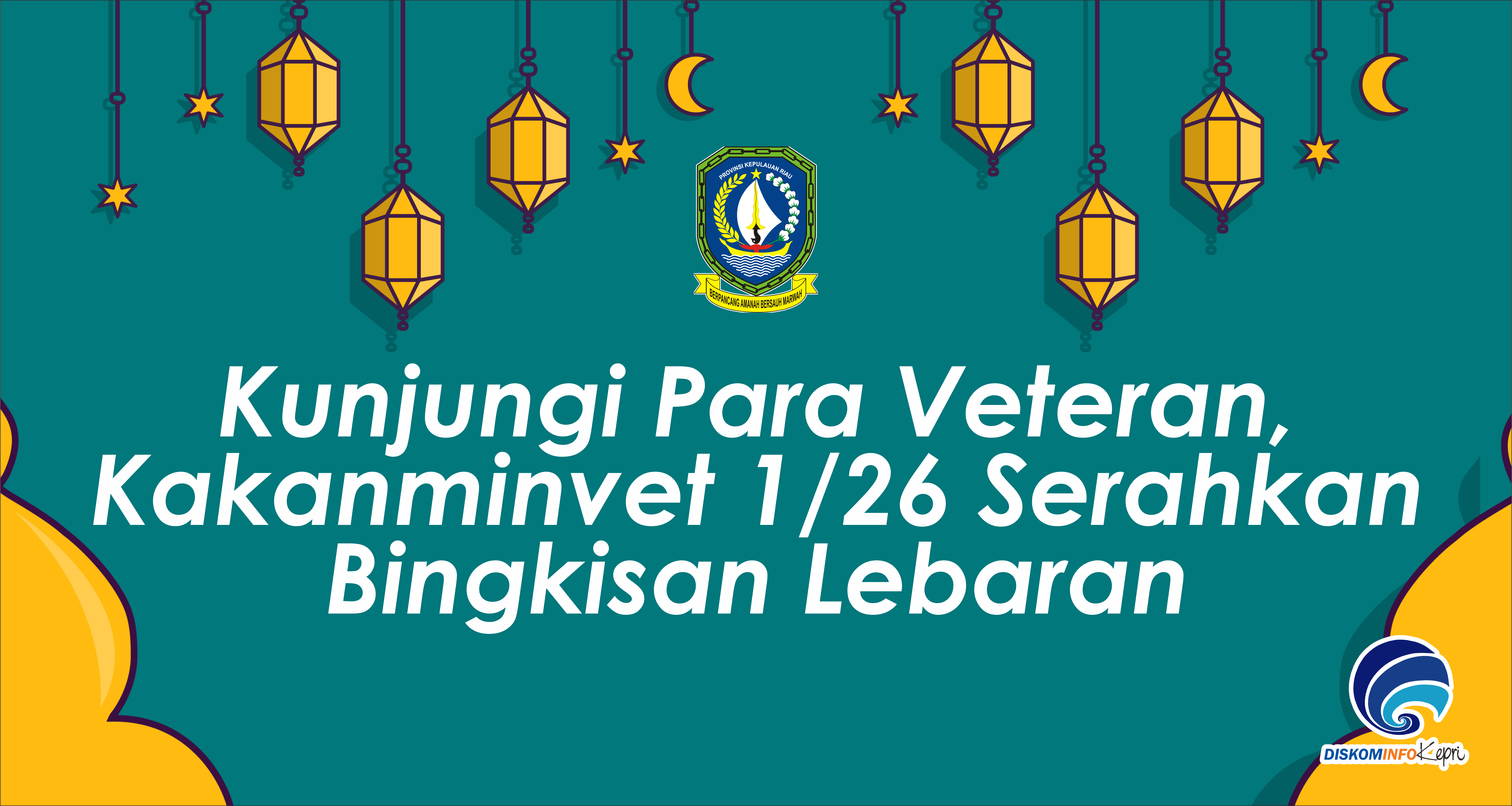 Kunjungi Para Veteran, Kakanminvet  1/26 Serahkan Bingkisan Lebaran