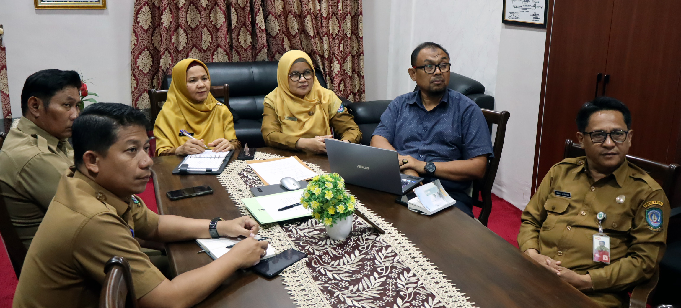 Disdik Kepri Gelar Rapat Daring kordinasi bersama Satuan Pendidikan  Kab Anambas