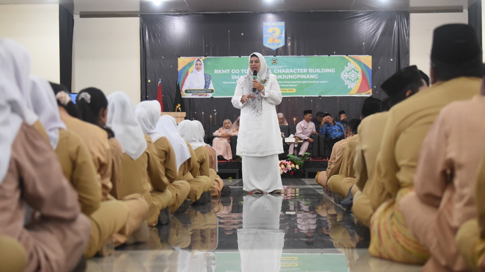 BKMT Go to School Character Building di SMAN 2 Tanjungpinang