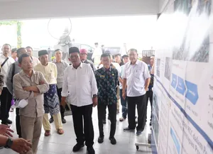 Tinjau Pengembangan Pelabuhan Kuala Riau, Suharso Monoarfa Berpesan Gunakan Konsep Smart City