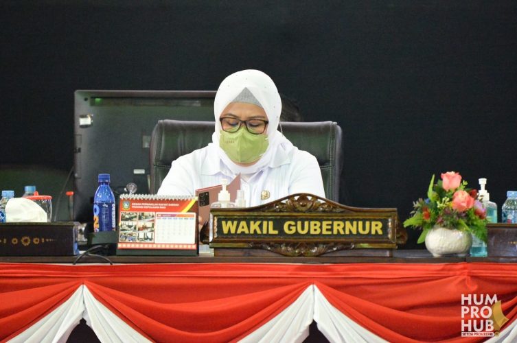 Wagub Marlin Hadiri Rapat Paripurna di DPRD Kepri