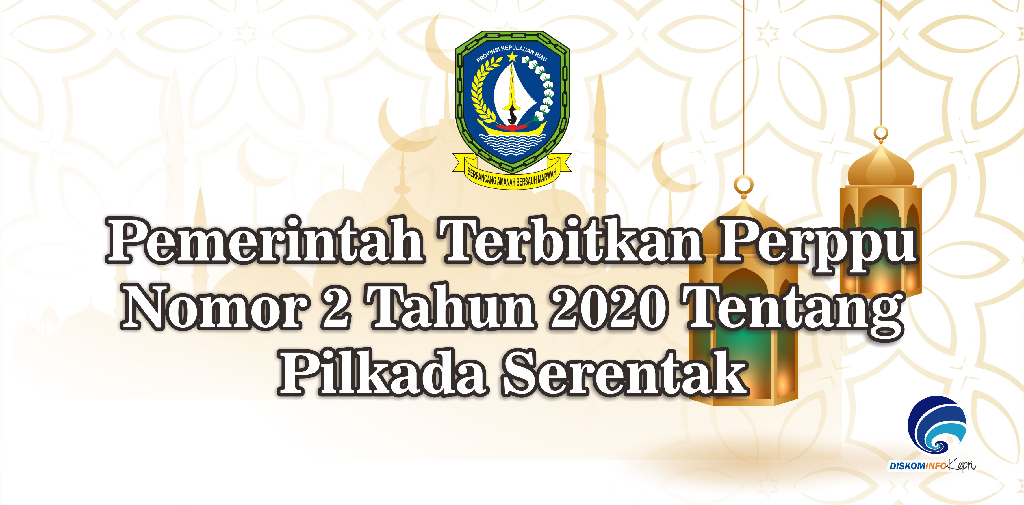 Pemerintah Terbitkan Perppu Nomor 2 Tahun 2020 Tentang Pilkada Serentak