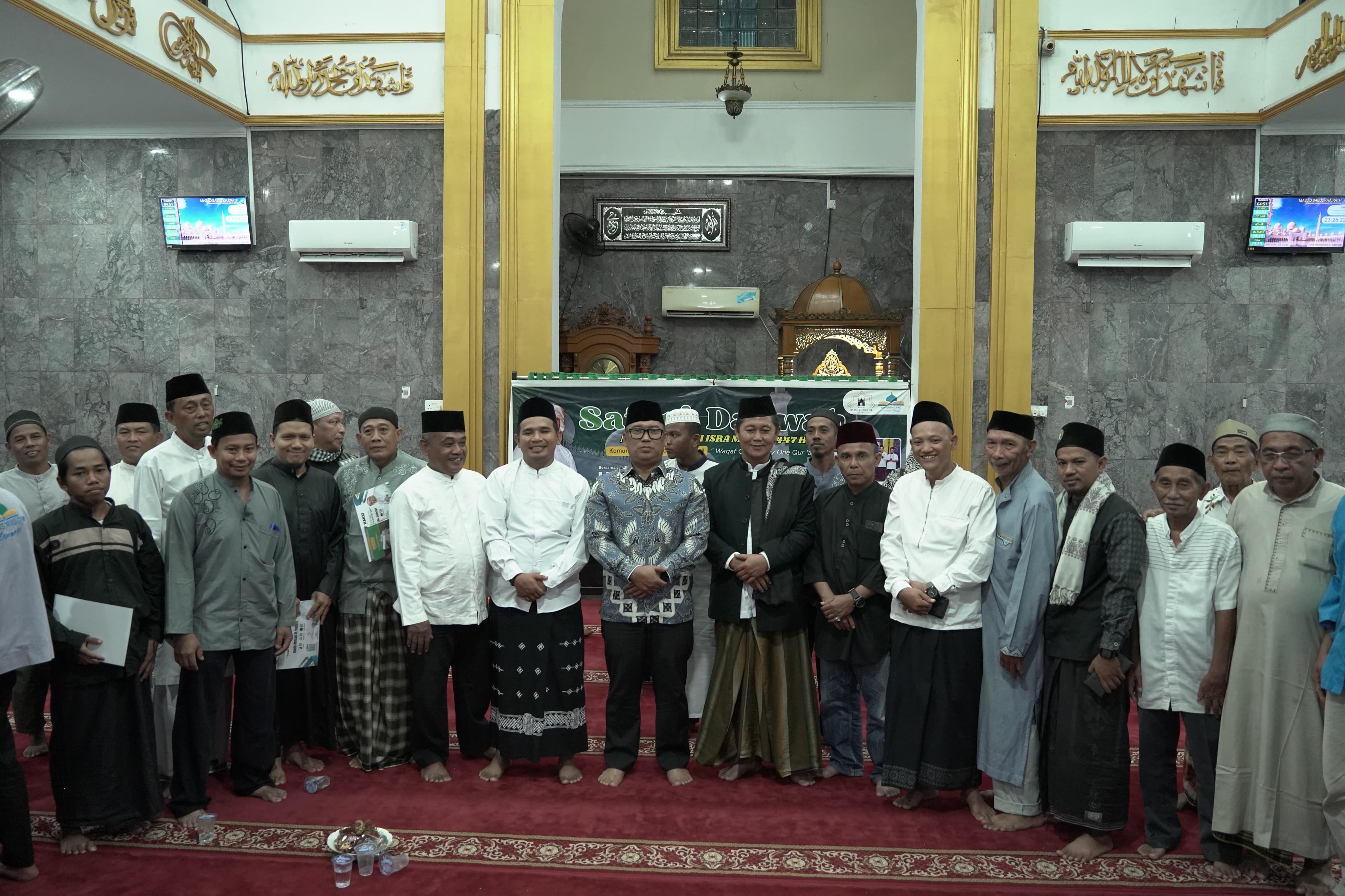 Wagub Nyanyang Peringati Isra Mi'raj di Masjid Babul Khairat Bengkong Indah Batam