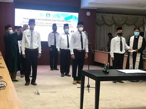 PELANTIKAN PEJABAT FUNGSIONAL OLEH SEKDA KEPRI