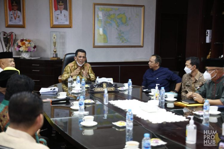 Gubernur Kepri Undang Kanwil BPN dan BP Tanjungpinang Bahas PLTS