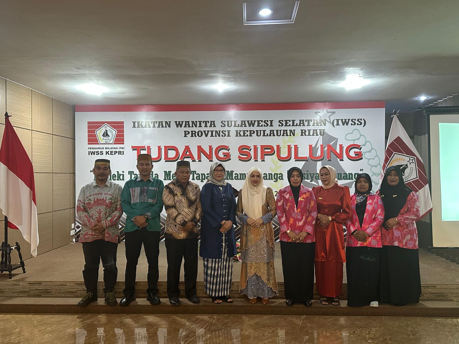 Ketua BKOW Kepri Hadiri Tudang Sipulung IWSS Kepri