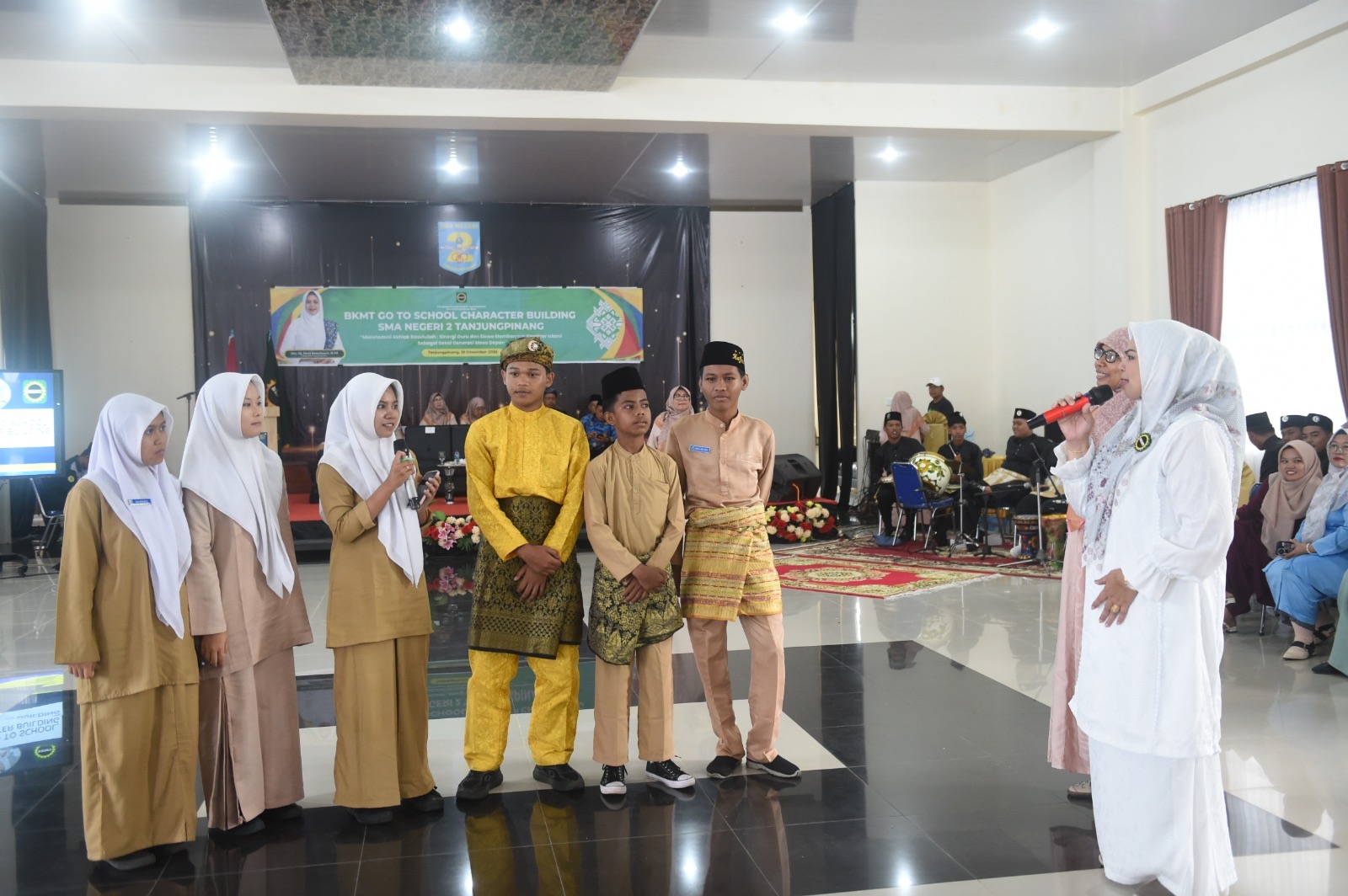 BKMT Go to School Character Building di SMAN 2 Tanjungpinang
