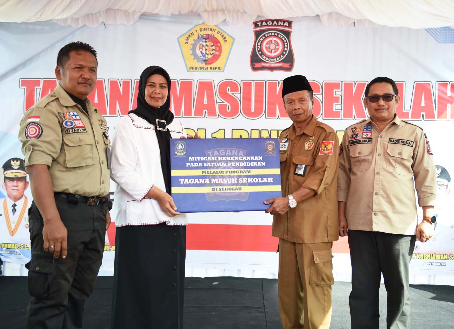 TAGANA Kepri Gencar Promosikan Kesadaran Bencana Melalui Kunjungan ke Sekolah