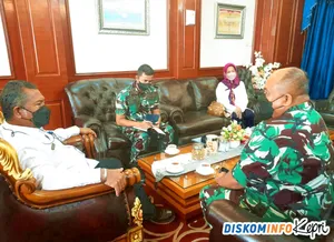 Pemprov Kepri Bahas Rencana Pemangkasan Lahan dan Revitalisasi Ruang VIP Lanudal Tanjungpinang