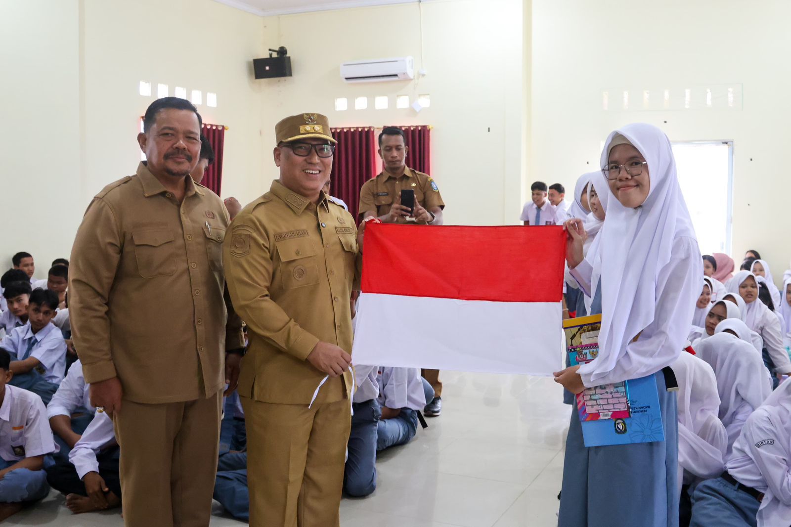 Wagub Nyanyang Hadiri KEMAS Seri-5 di SMKN 1 Bintan Timur, Tekankan Pentingnya Ideologi Pancasila untuk Generasi Muda