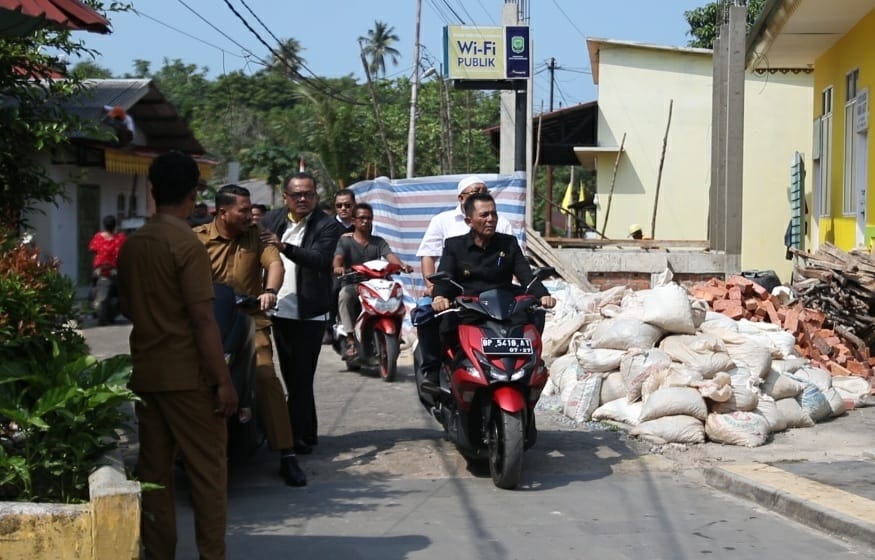 Gesa Revitalisasi Pulau Penyengat, Gubernur Ansar Pantau Progres Pengerjaan di Lapangan