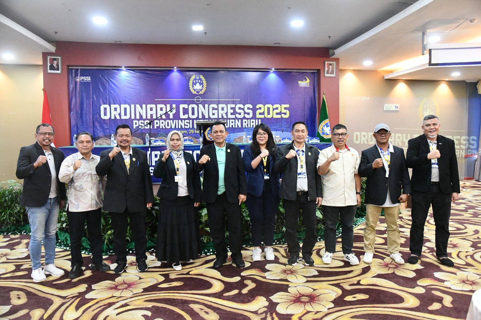 Gubernur Ansar Ahmad Buka Kongres PSSI Kepri 2025, Tekankan Semangat Pembinaan Menuju PON 2027