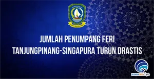 Jumlah penumpang Feri Tanjungpinang-Singapura turun drastis