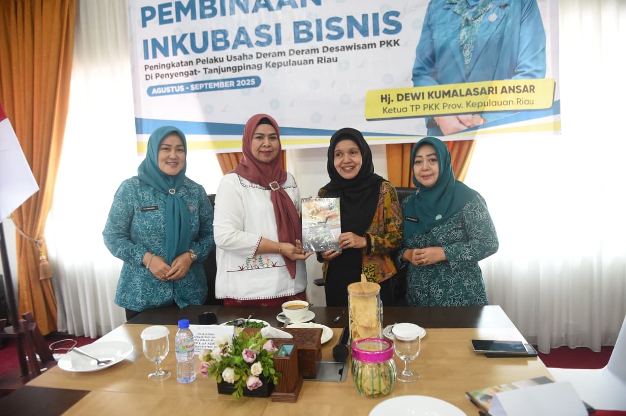 TP-PKK Kepri Gandeng AEC, Dorong UMKM Deram-Deram Penyengat Naik Kelas