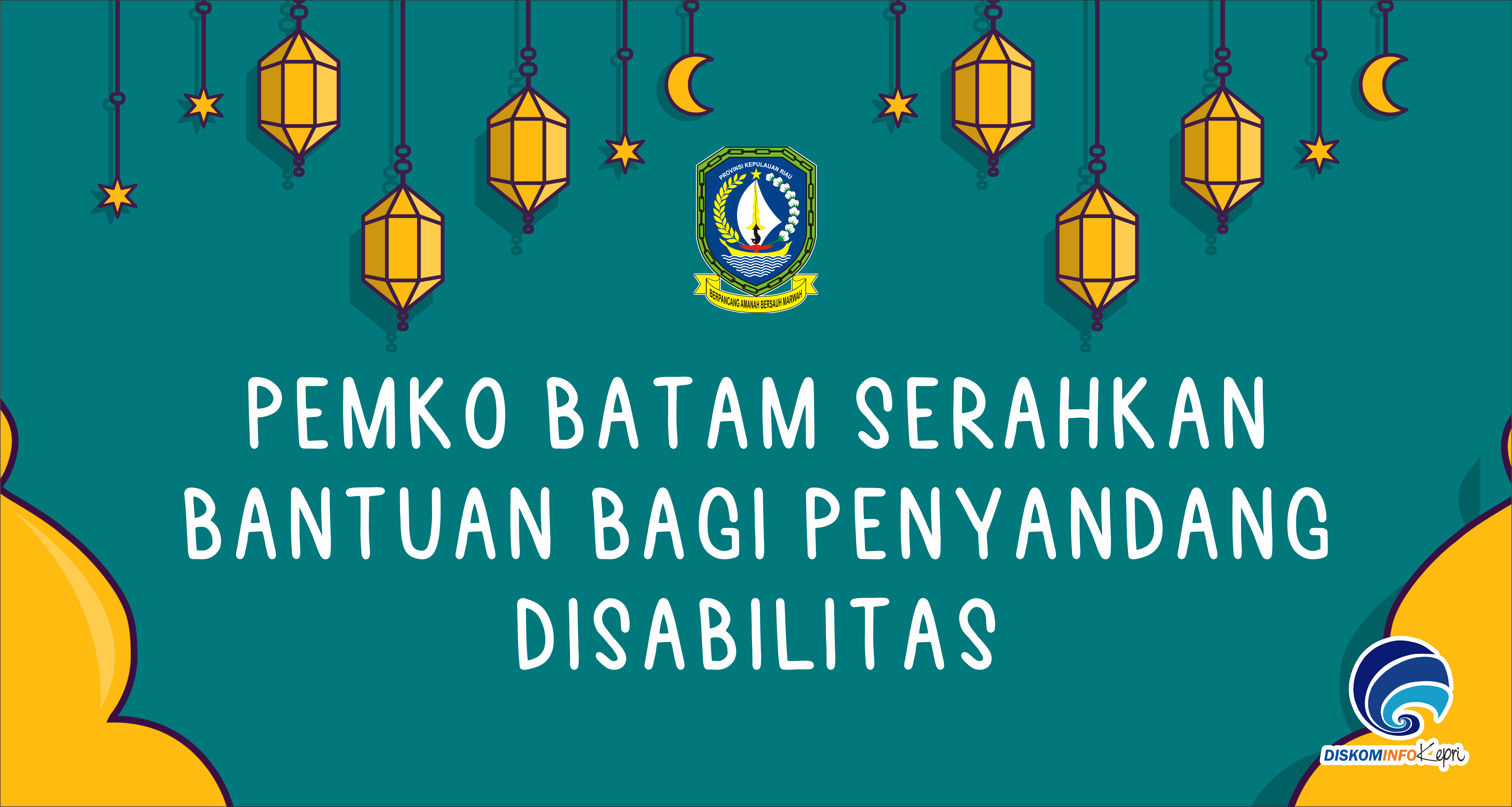 Pemko Batam Serahkan Bantuan Bagi Penyandang Disabilitas