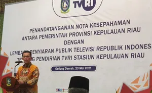 Pemprov Kepri Bakal Dirikan LPP TVRI Stasiun Kepri Di Dompak