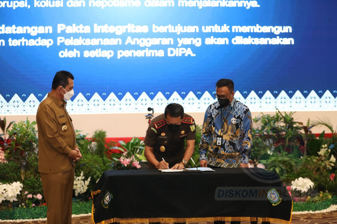 13 Pimpinan Satker Di Provinsi Kepri Terima DIPA 2022