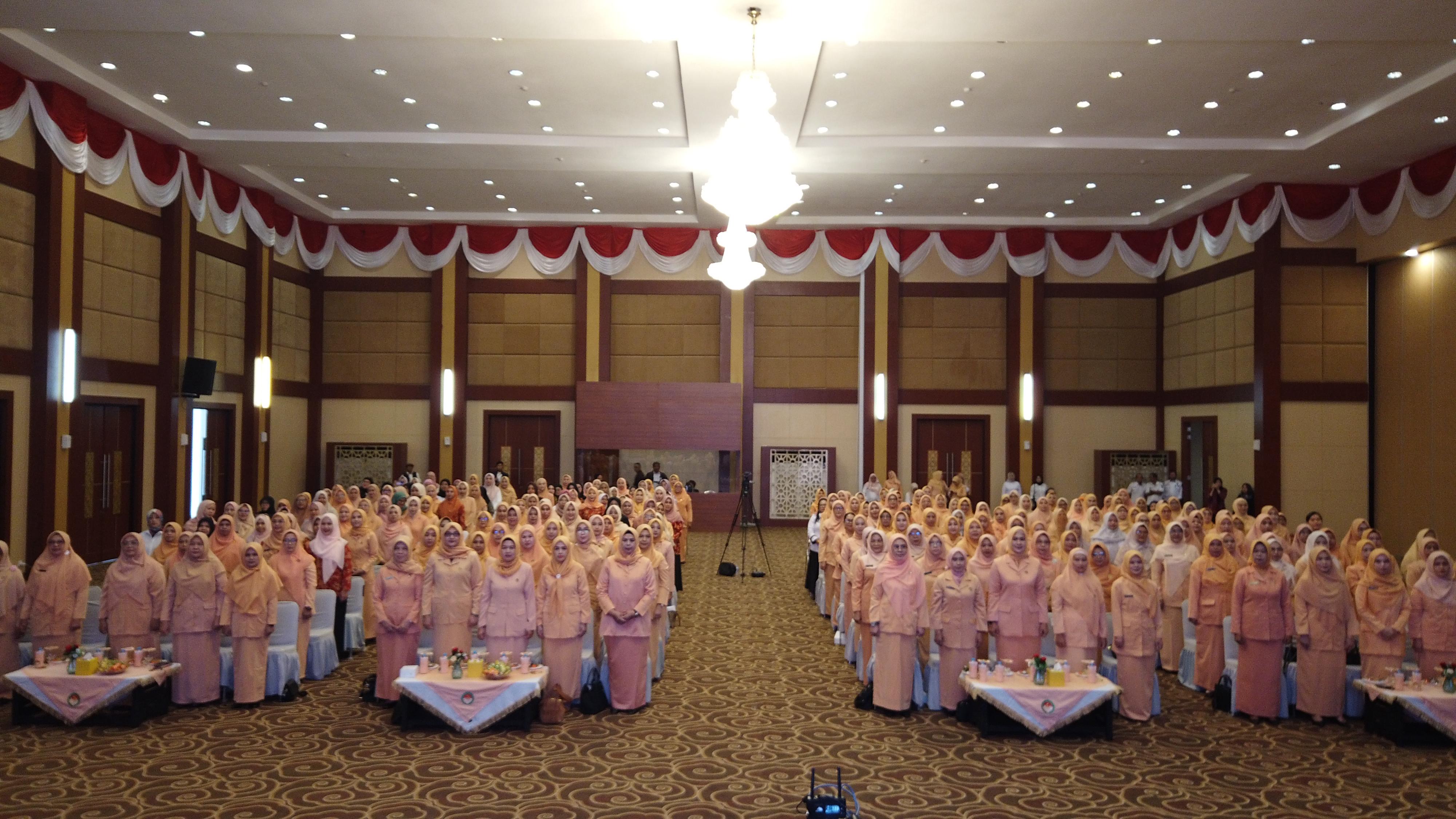 Pengurus DWP Kepri dan Kabupaten/Kota Masa Bakti 2024–2029 Resmi Dikukuhkan