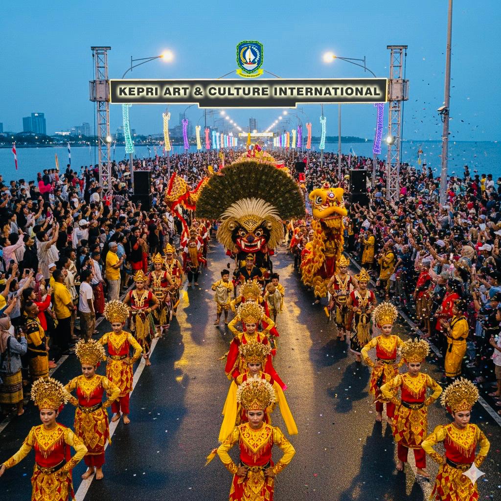 Kepri Art & Culture International 2025, Dari Penampilan Wali Band, Animasi Gurindam 12, Hingga Parade Serumpun