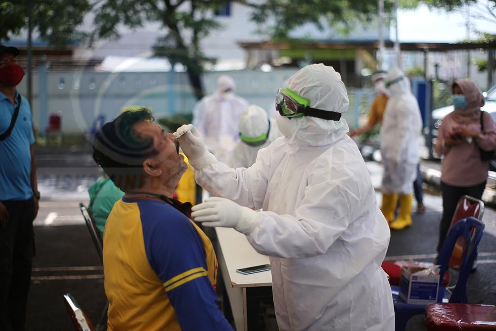 Sekda Kepri Minta BTKL Percepat Keluarkan Hasil Swab Tes  - Agar Tidak Menimbulkan Keresahan di Masyarakat