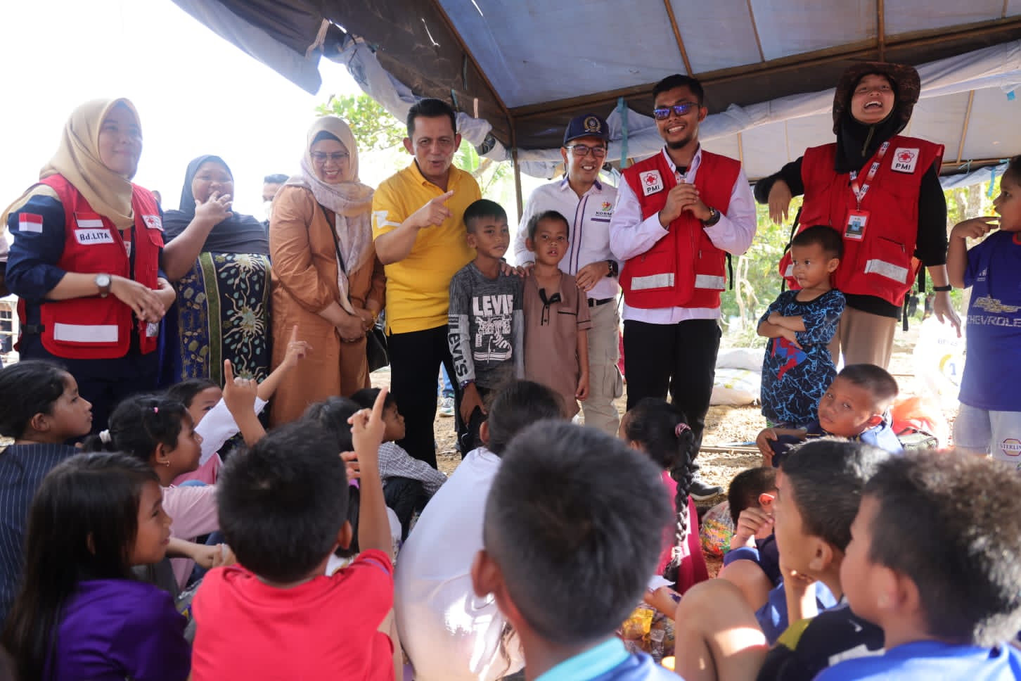 Ansar Gerak Cepat, Kunjungi Lokasi Korban  Puting Beliung di Pulau Kasu Batam