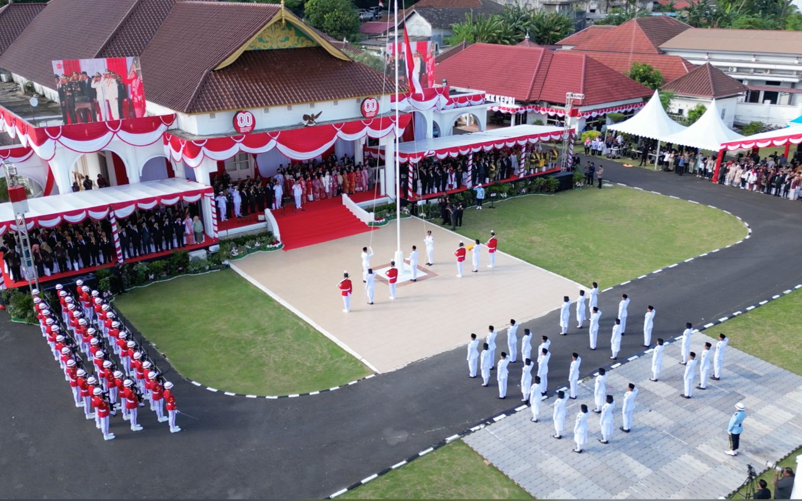 Gubernur Ansar Ahmad Pimpin Upacara Peringatan HUT ke-80 Kemerdekaan RI Tingkat Provinsi Kepri