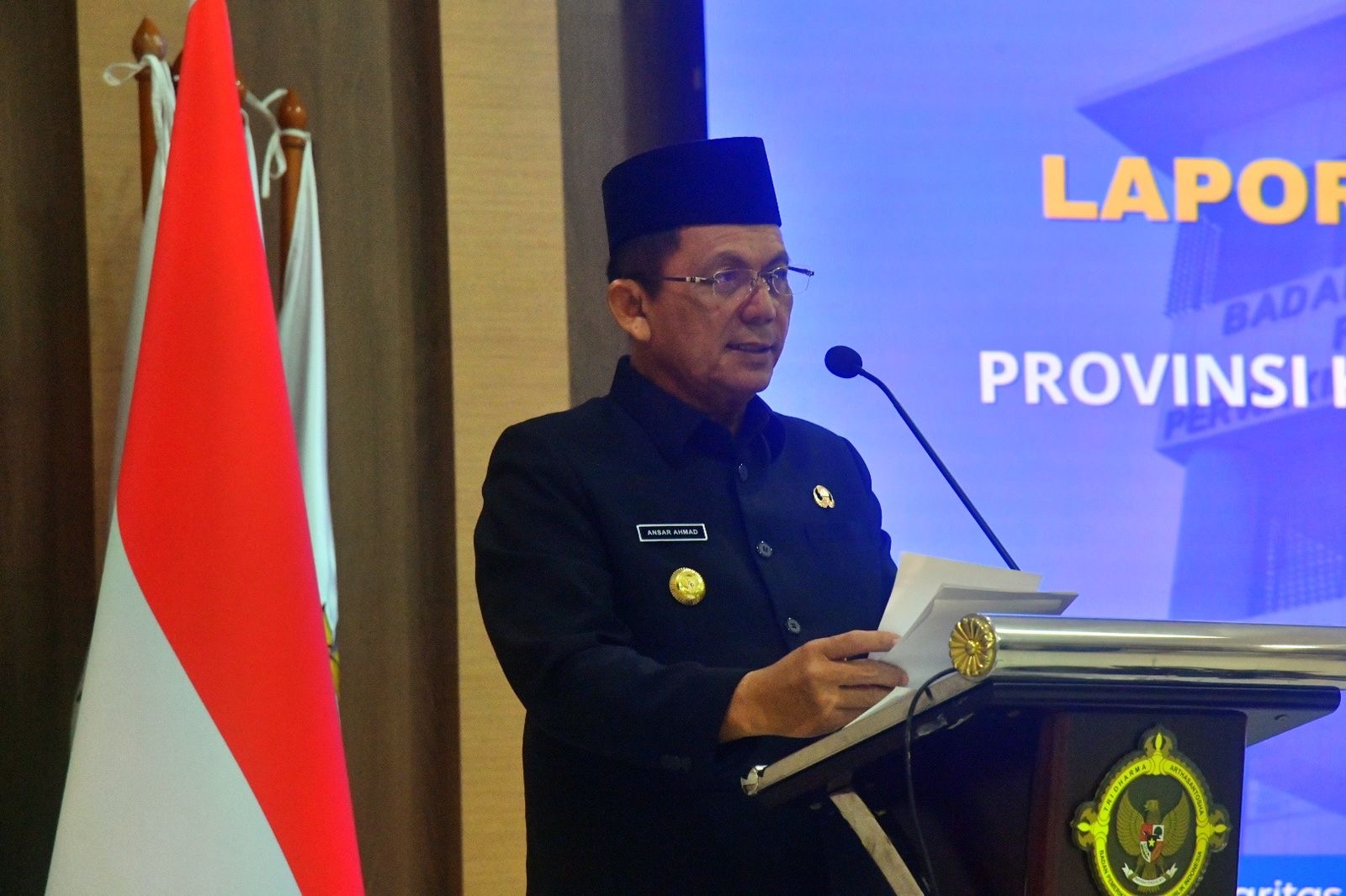 Gubernur Ansar Serahkan Laporan Keuangan Unaudited Tahun Anggaran 2025 ke BPK Kepri