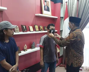 Pembagian Masker dalam Rangka Launching 5 Juta Masker