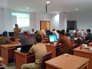 SOSIALISASI PENGISIAN SIMANJA DENGAN SKP KUANTITATIF DAN KUALITATIF