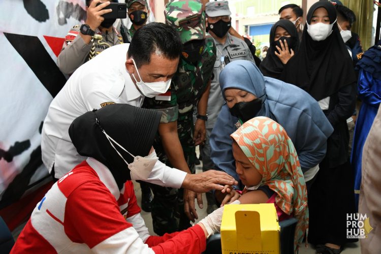 Gubernur Ansar Vicon Bersama Kapolri Terkait Stategi Vaksinasi &amp; Nataru