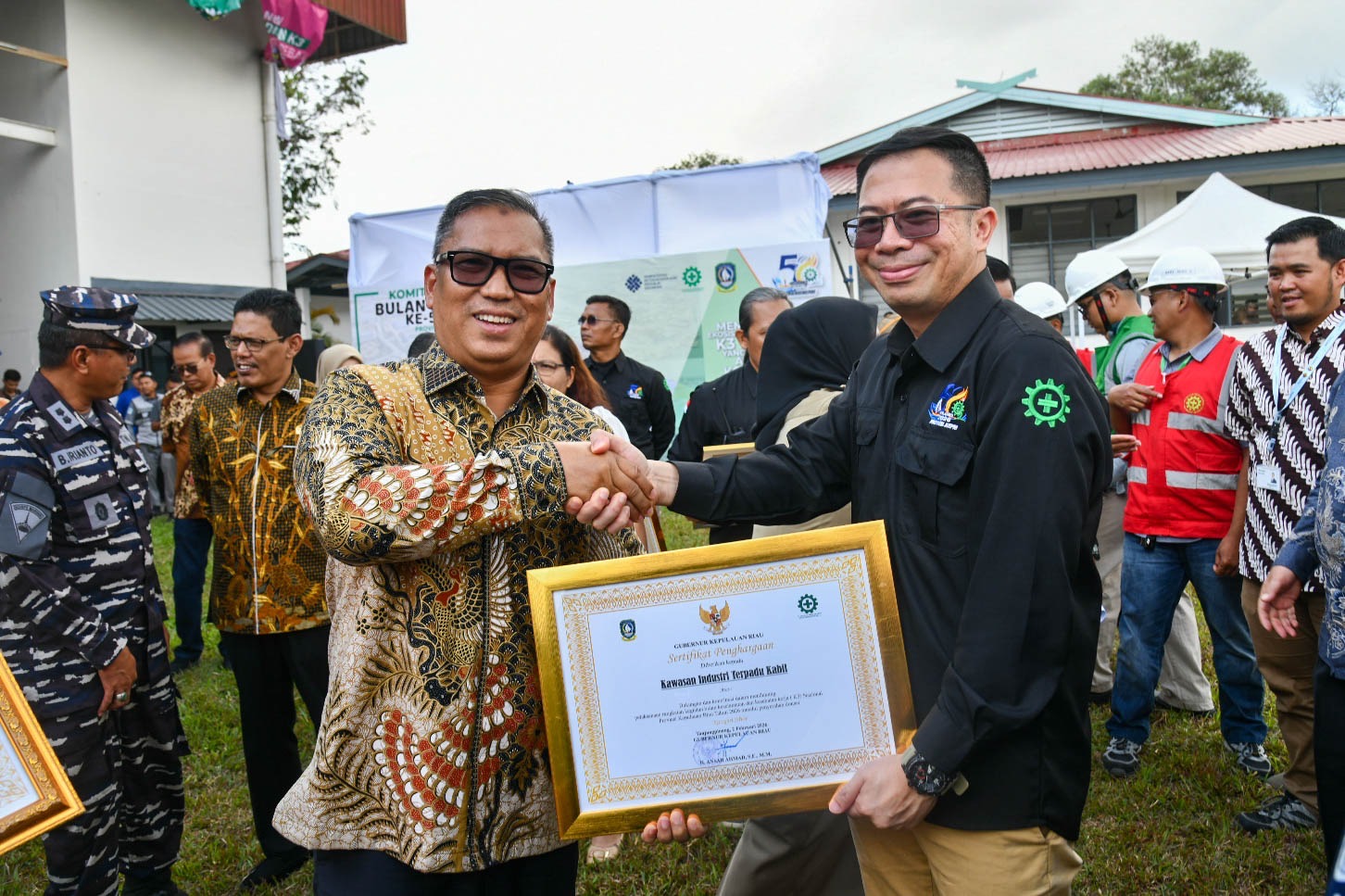 Pemprov Kepri Gelar Apel Peringatan Bulan K3 Nasional ke-56 di Batam