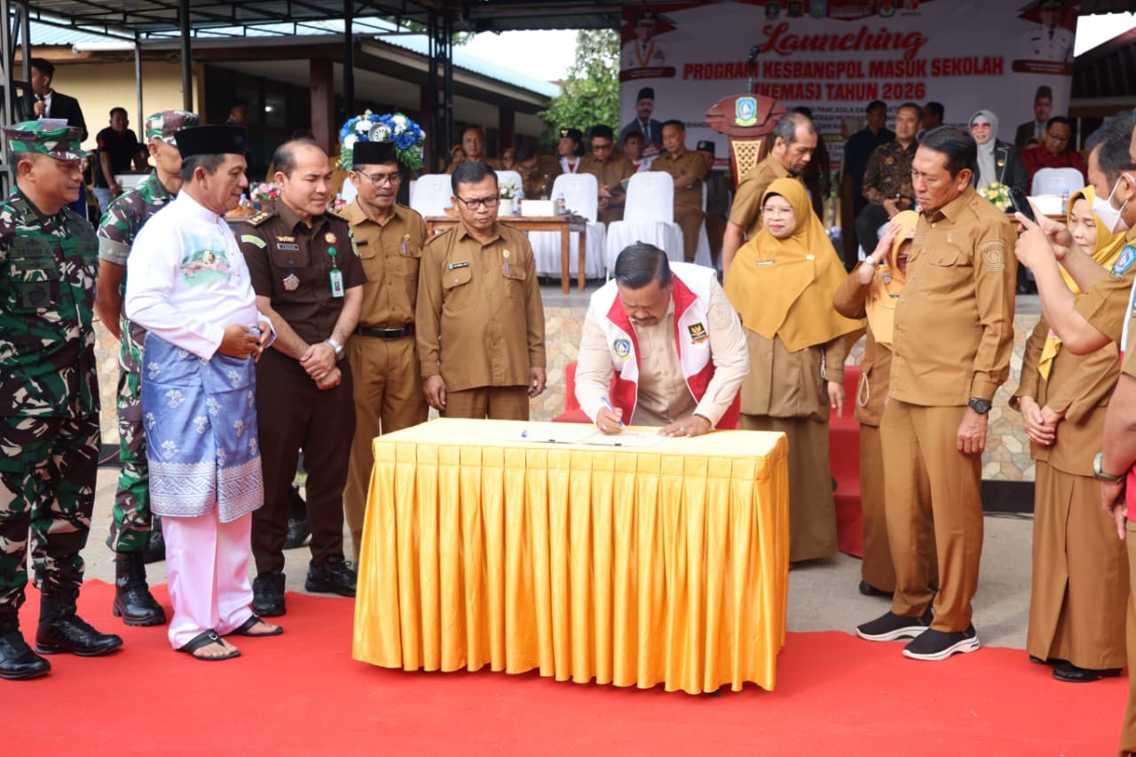 Kesbangpol Masuk Sekolah 2026 Diluncurkan, Gubernur Ansar: Masa Depan Bangsa Ditentukan Cinta Tanah Air dan Toleransi