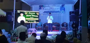 Ansar & Amsakar Kompak Hadiri Undangan Halal Bihalal Warga Batam