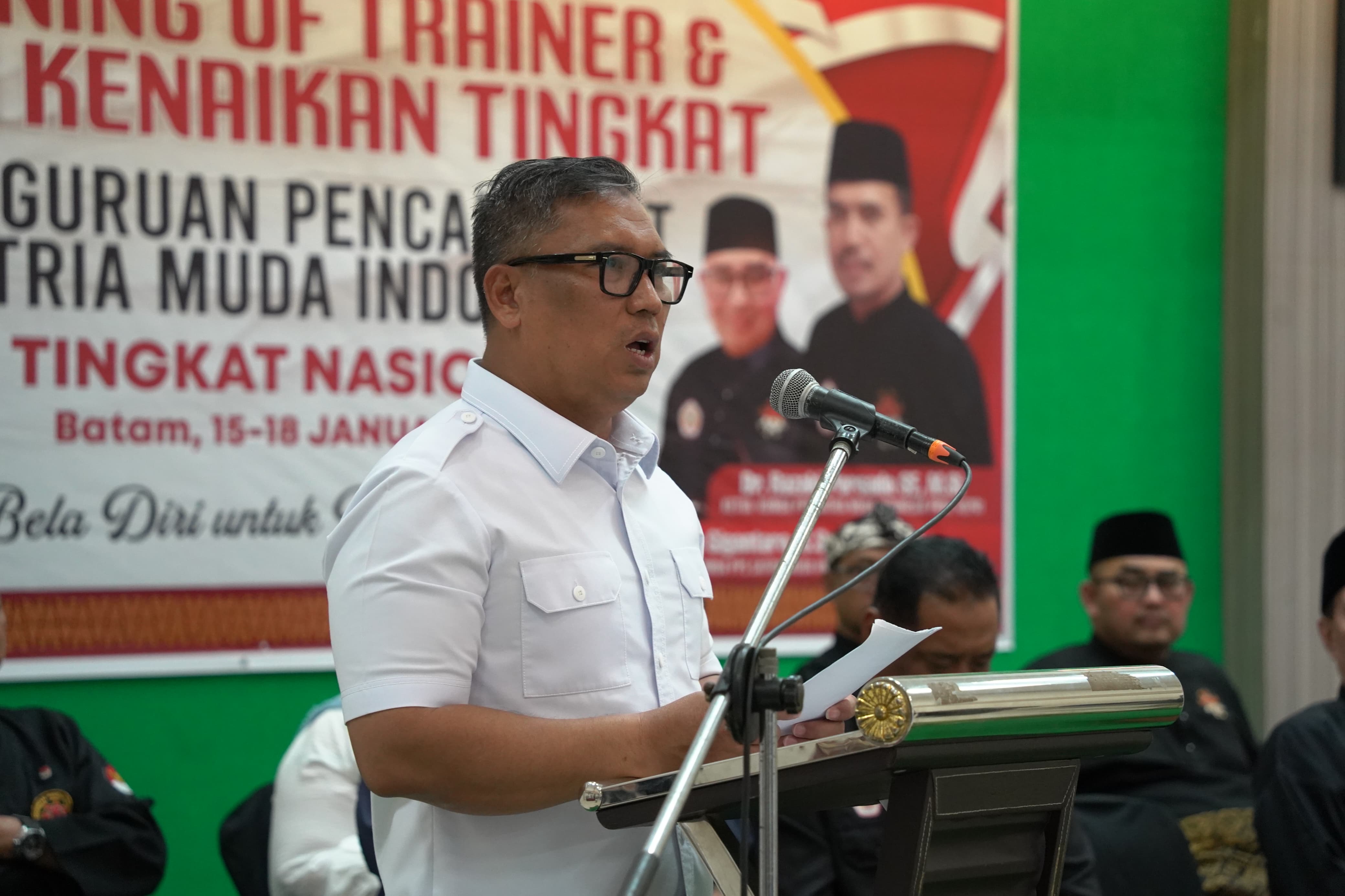 Buka ToT dan UKT Pencak Silat, Wagub Berharap Makin Banyak Pesilat Kepri Berprestasi