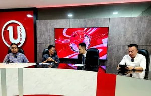 Talk Show dengan Ulasan Tv, Hasan Sebut Gubernur Jadi Leading Sector Laksanakan Arahan Presiden di Daerah