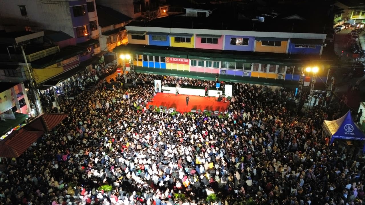 Malam Puncak Kemilau Nusantara Kepri 2025 Meriah, Kota Lama Tanjungpinang Jadi Panggung Budaya Kolosal