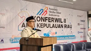 Wagub Nyanyang Buka Buka Konferwil II AMSI Kepri, Usung Tema Masa Depan Media Siber di Tengah Perkembangan Al