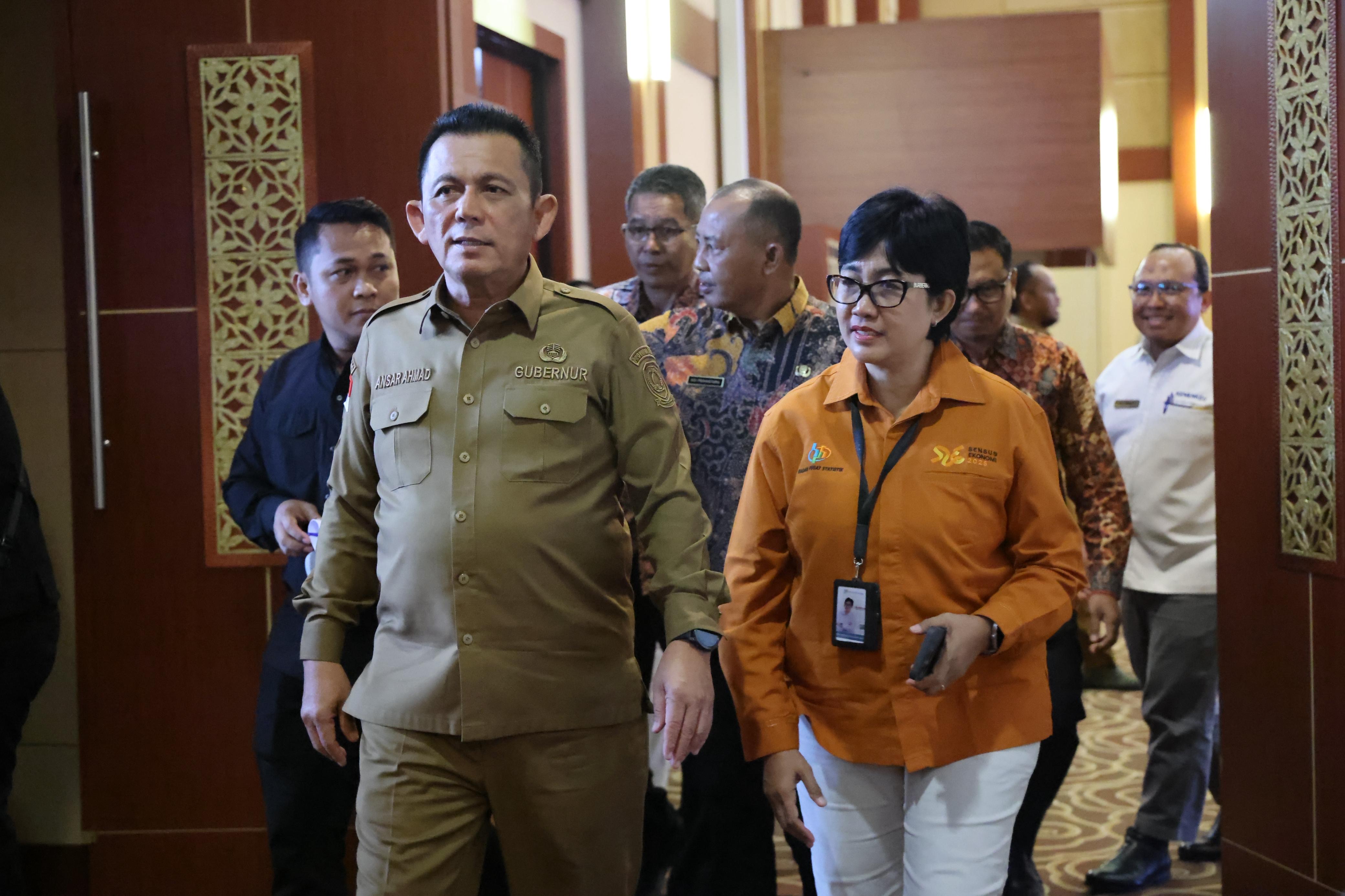 Pemprov Kepri dan BPS Tanda Tangani Komitmen Bersama Sukseskan Sensus Ekonomi 2026