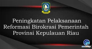 Peningkatan Pelaksanaan  Reformasi Birokrasi Pemerintah  Provinsi Kepulauan Riau
