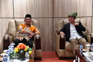 Gubernur Ansar Bahas Pengentasan Kemiskinan & Ketahanan Pangan Dengan Utusan Khusus Presiden