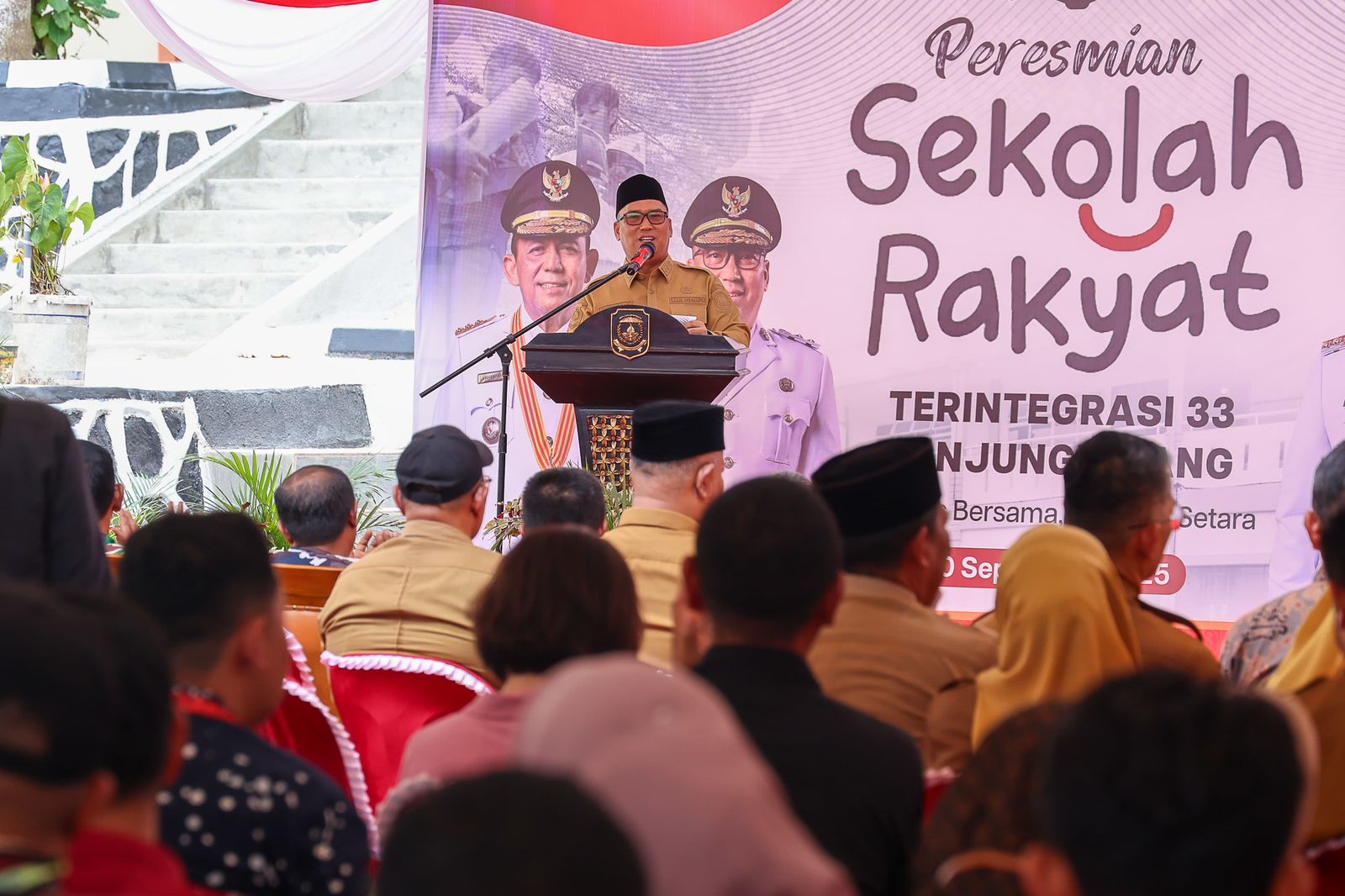 Sekolah Rakyat Pertama di Kepri Resmi Berdiri, Wagub Nyanyang: Simbol Harapan dan Kesetaraan Pendidikan