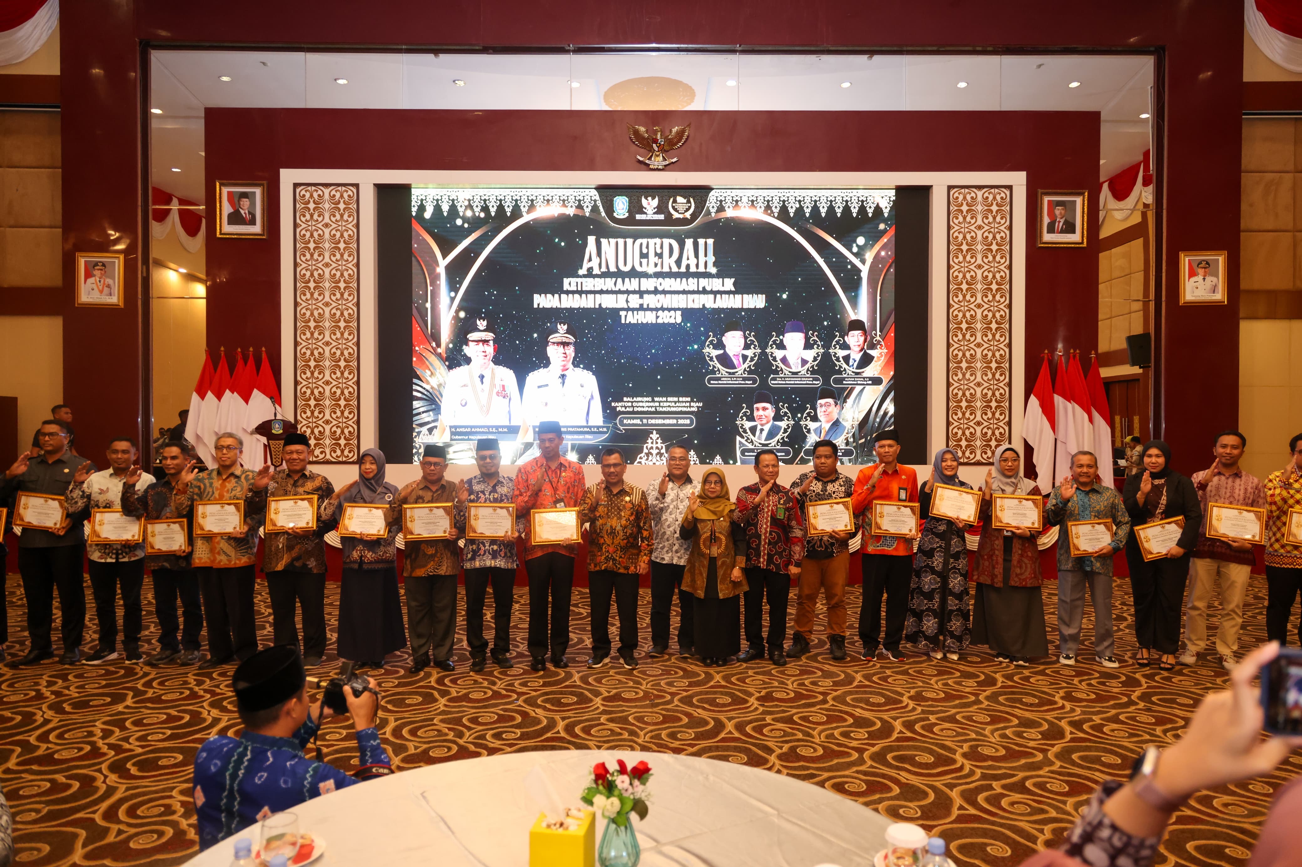 Anugerah KIP Kepri 2025: Jumlah Badan Publik Informatif Melonjak Dua Kali Lipat