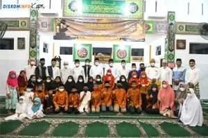 Hadiri Isra' Mi'raj di Masjid Almukminin, Gubernur Ansar : Sejak Kecil Saya Aktif di Masjid Ini