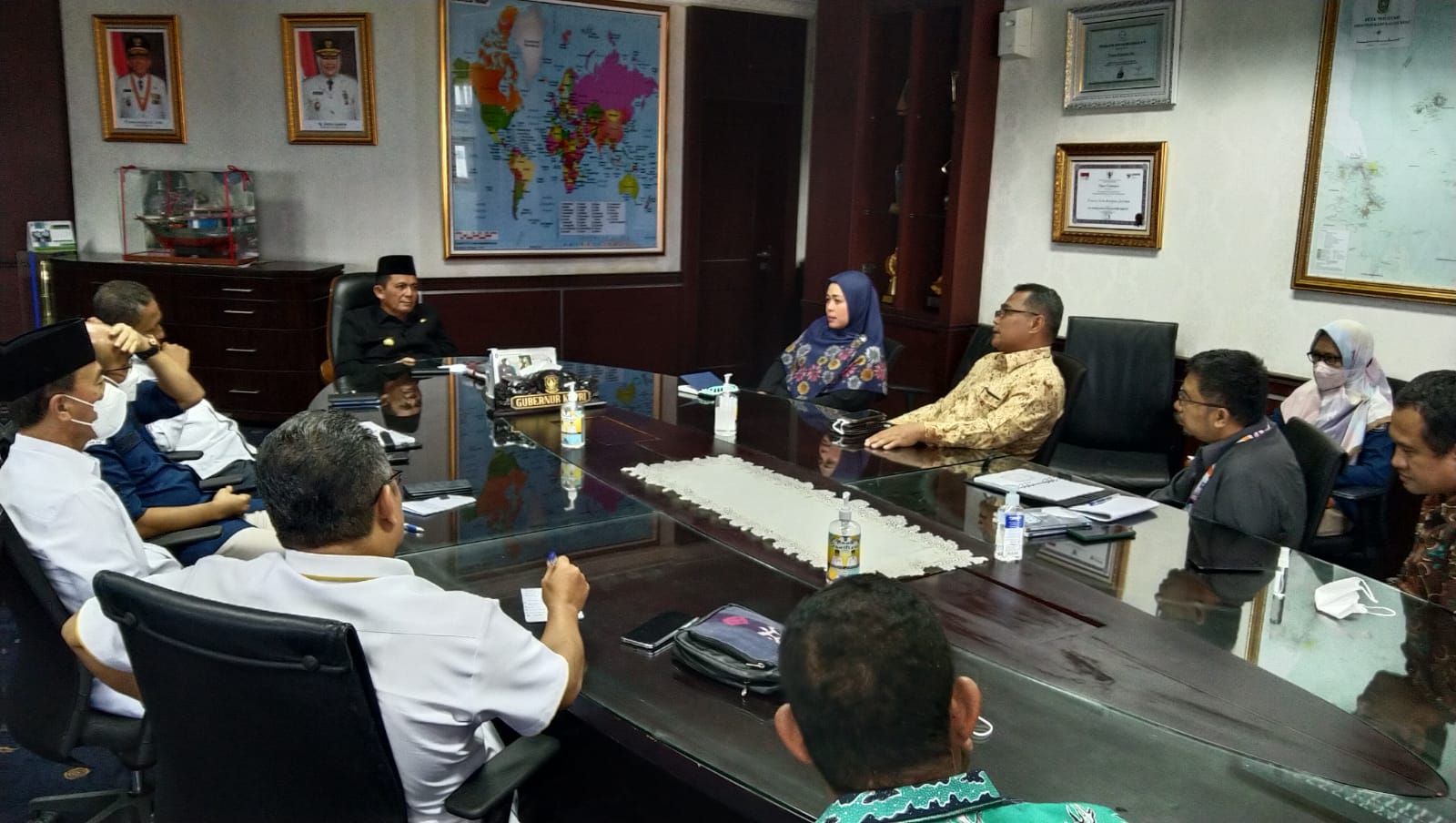 Gubernur Ansar Terima Audiensi KPU dan Banwaslu Kepri