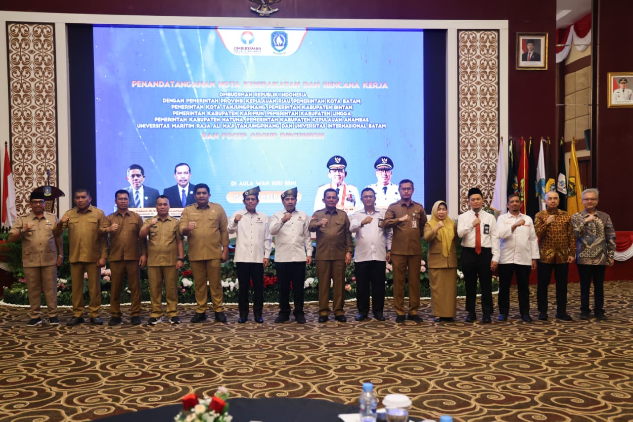 Pemprov Kepri dan Ombudsman RI Sepakat Tingkatkan Kualitas Pelayanan Publik