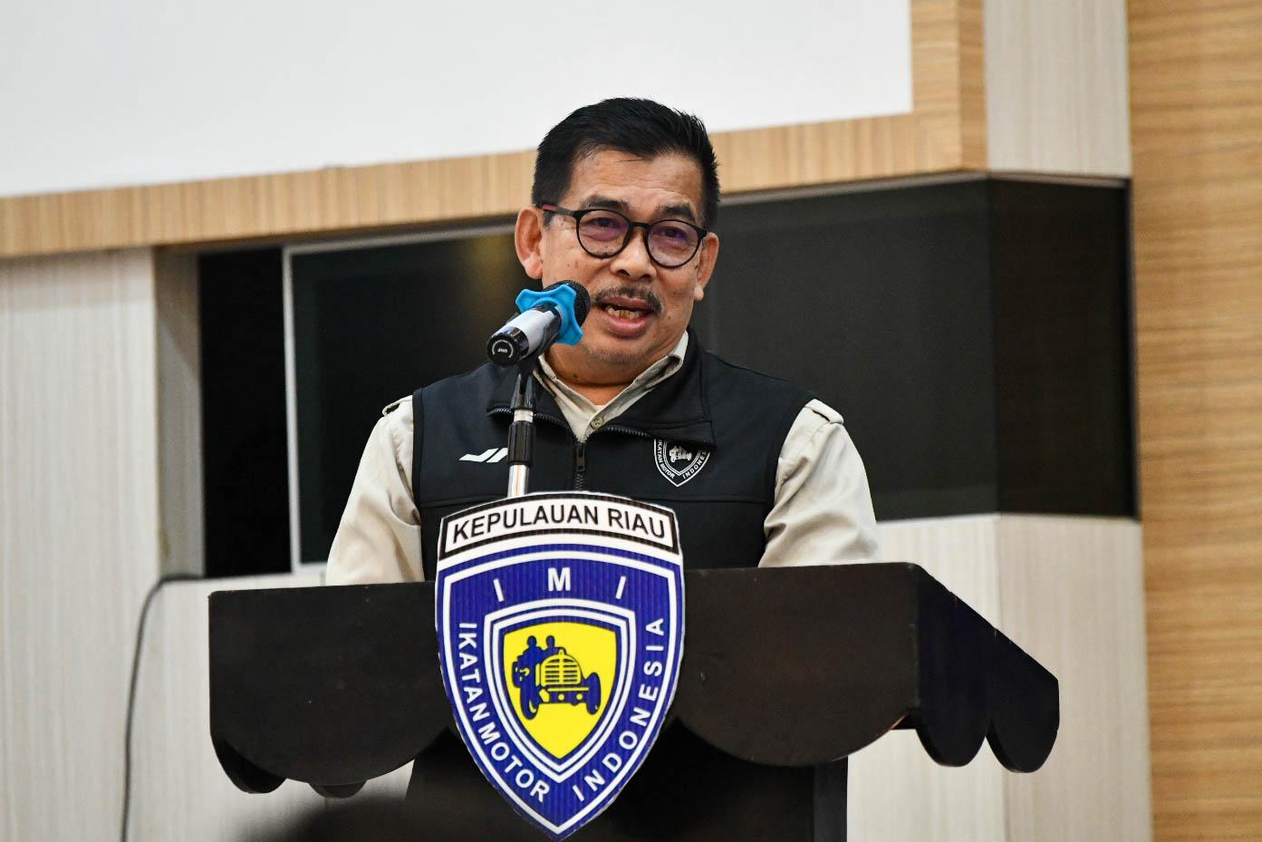 Gubernur Ansar Dorong IMI Kepri Cetak Program Otomotif Inovatif dan Promosikan Kepri ke Kancah Internasional