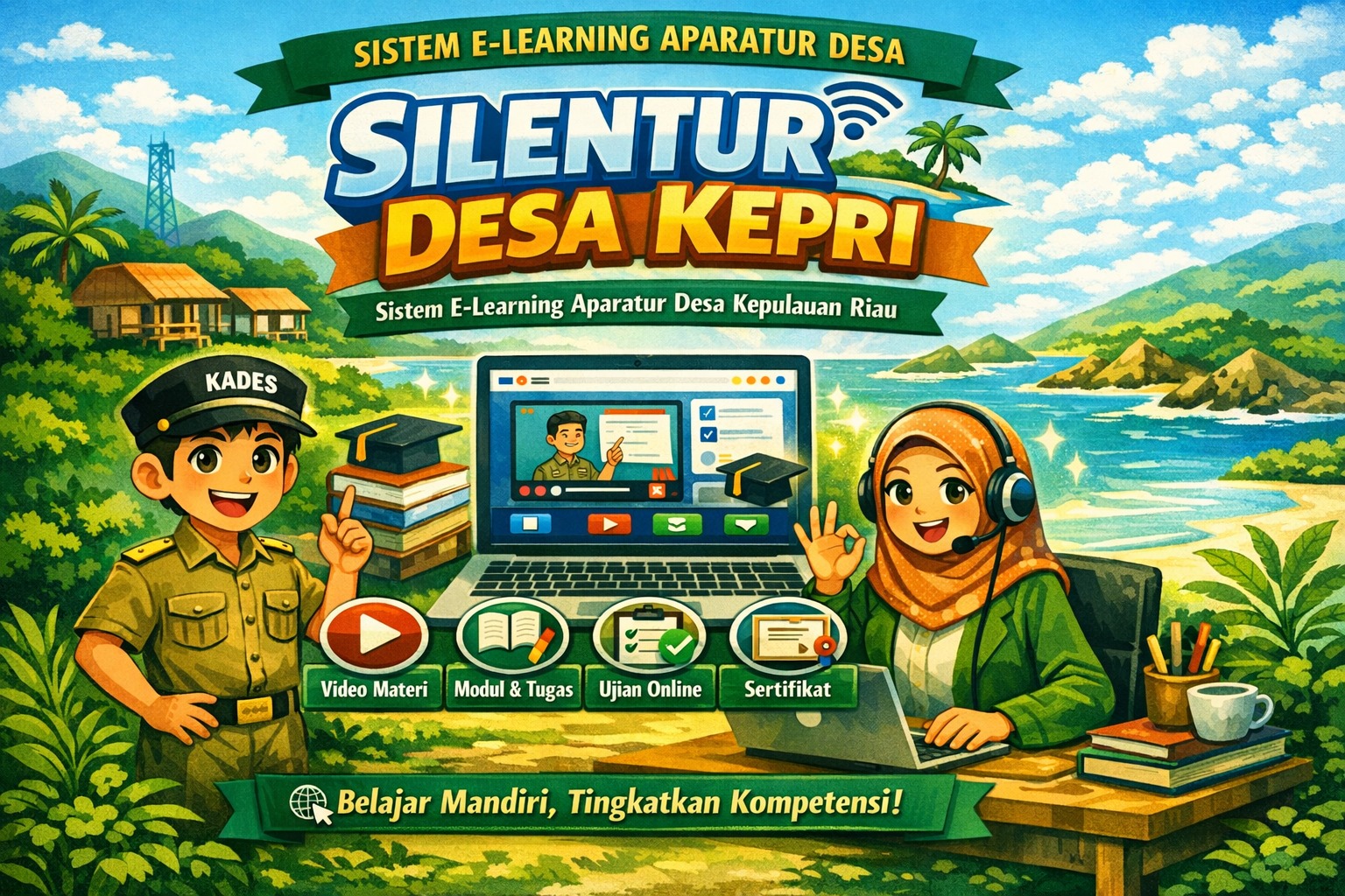 SISTEM E-LEARNING APARATUR DESA KEPULAUAN RIAU (SILENTUR KEPRI)