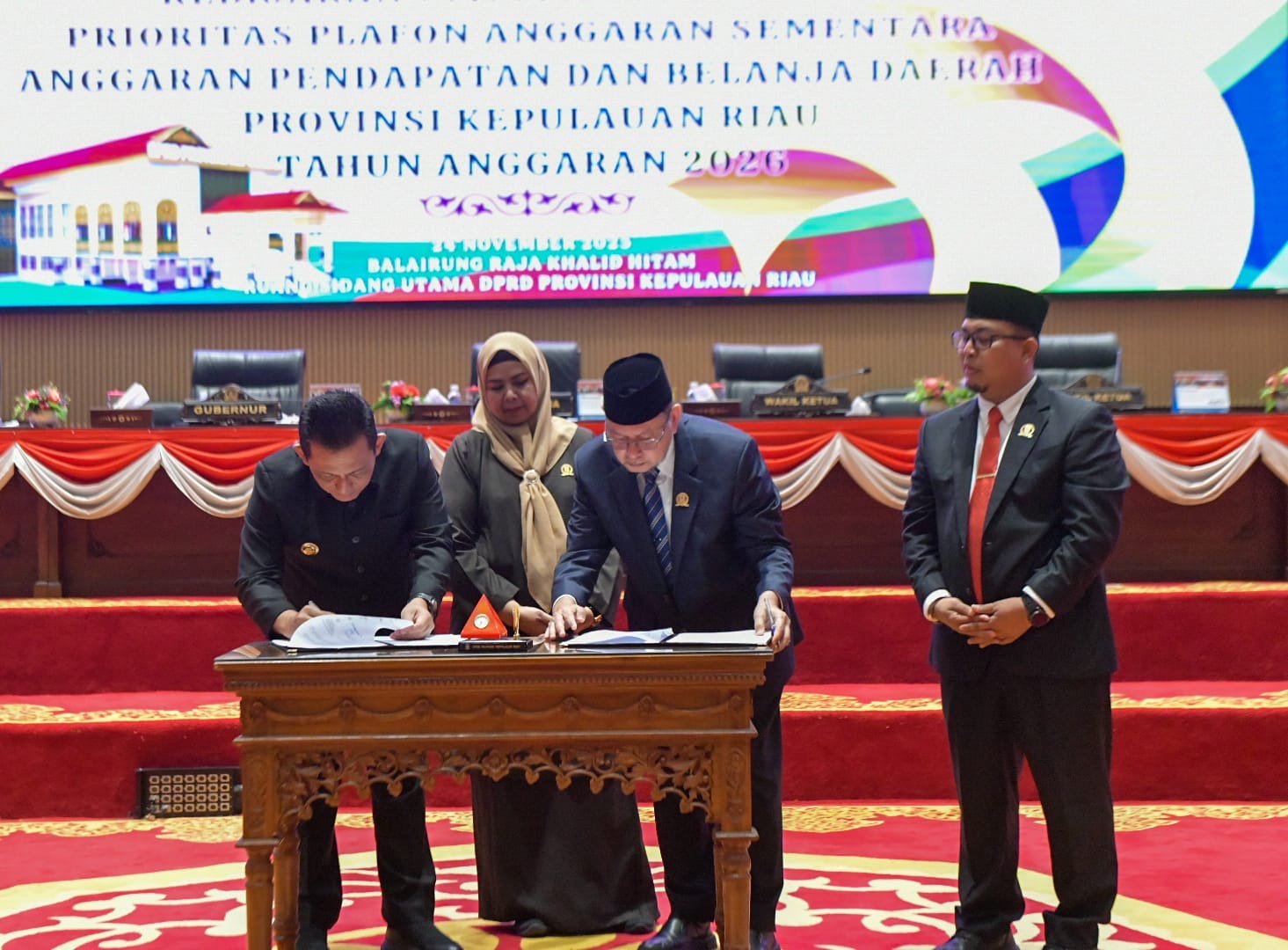 KUA-PPAS 2026 Disepakati, Belanja Daerah Kepri Dipatok Rp 3,54 Triliun
