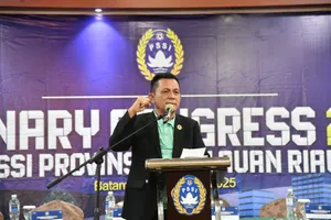 Gubernur Ansar Ahmad Buka Kongres PSSI Kepri 2025, Tekankan Semangat Pembinaan Menuju PON 2027