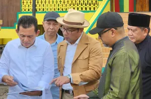 Gubernur Ansar Ajak Gubernur Jabar Ridwan Kamil Keliling Pulau Penyengat